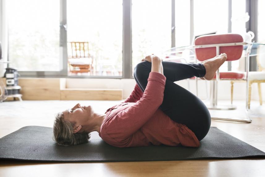 Woman doing exercise