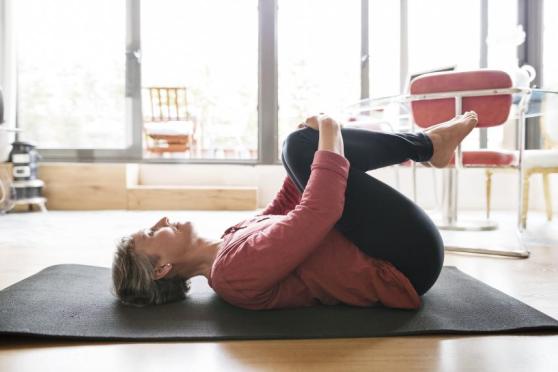 Woman doing exercise